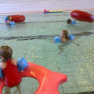 Kopavagur, swimming practice